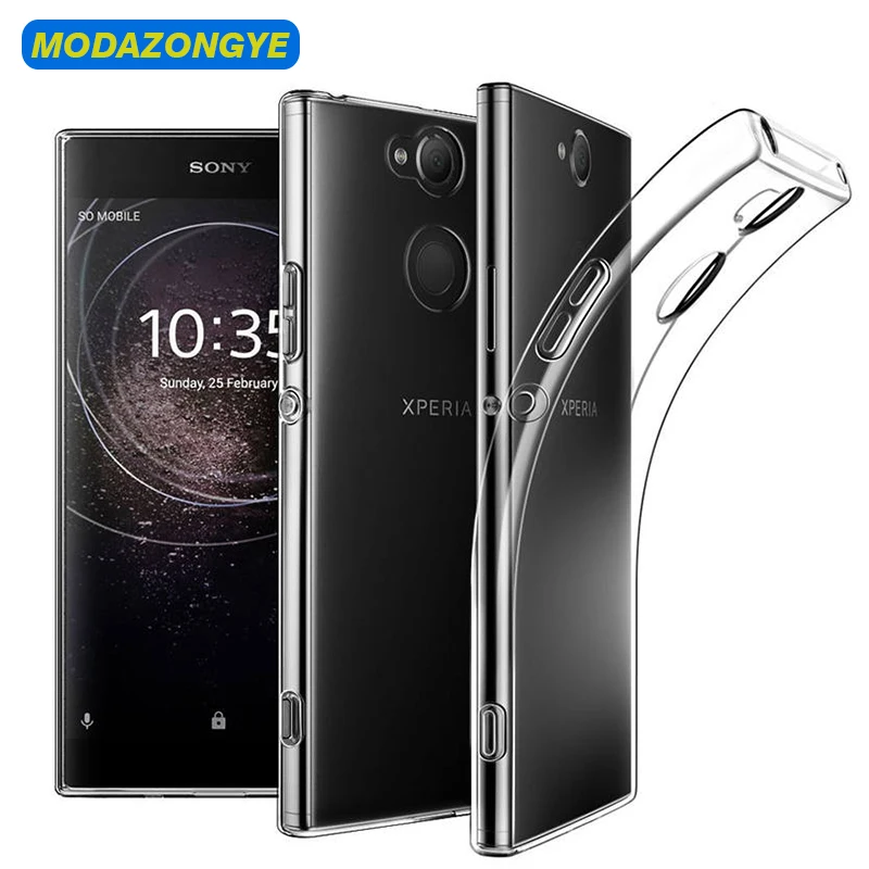 Чехол для Sony Xperia XA2 чехол 5 2 дюйма мягкая прозрачная задняя крышка из ТПУ телефона