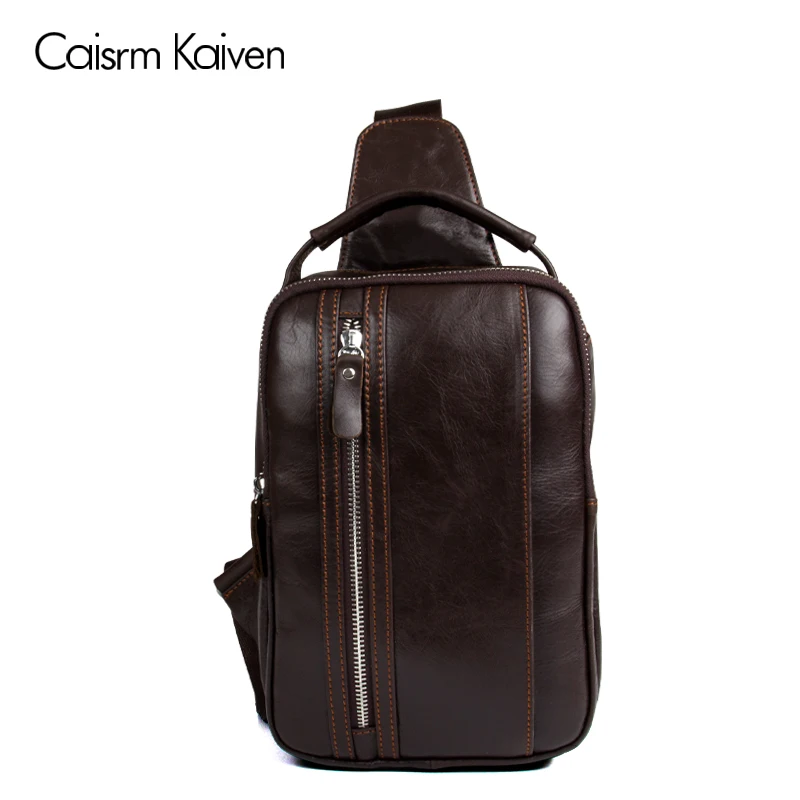 Caisrm kaiven Повседневное Мужские сумки кожаная сумка Для мужчин черный | Багаж и
