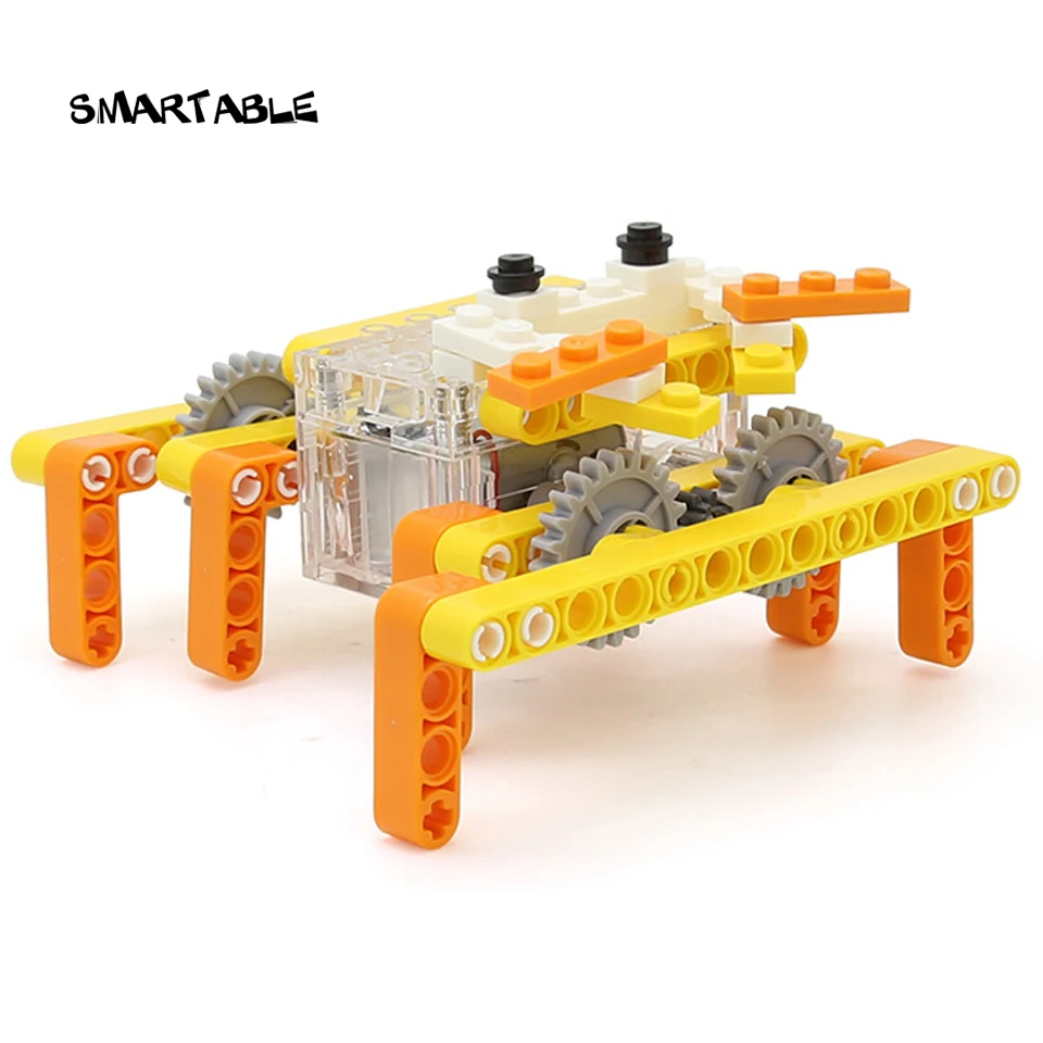 

Умный высокотехнологичный конструктор, Электрический Роботизированный краб, креативный набор игрушек для детей, подарок на пару