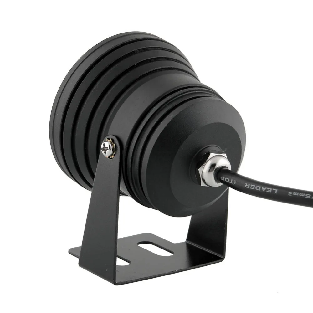 10 Вт черный серебристый яркий сад подводный светодиодный светильник Пруд