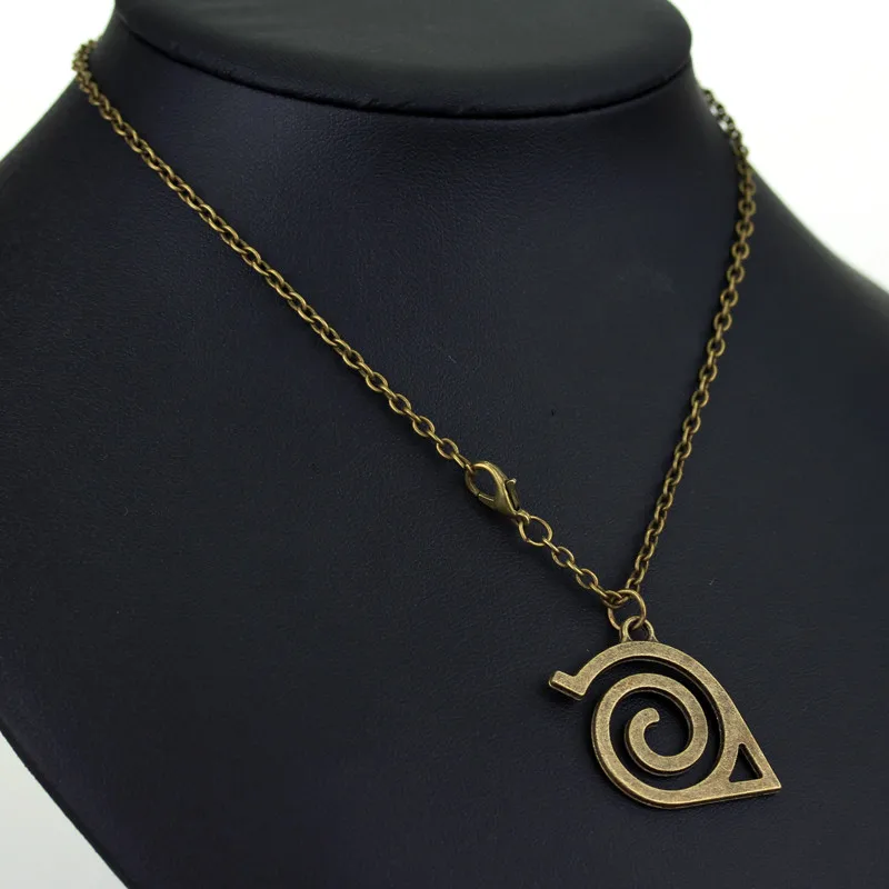 Наруто Hokage Tsunade Uzumaki Ожерелье Акацуки красное облако кулон ожерелье Мужчины Мальчики Ювелирные изделия Аниме подарок