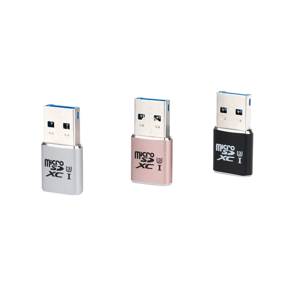 Мини кардридер Ouhaobin адаптер для считывания карт USB 3 0/MICRO SD/SDXC алюминиевый внешний