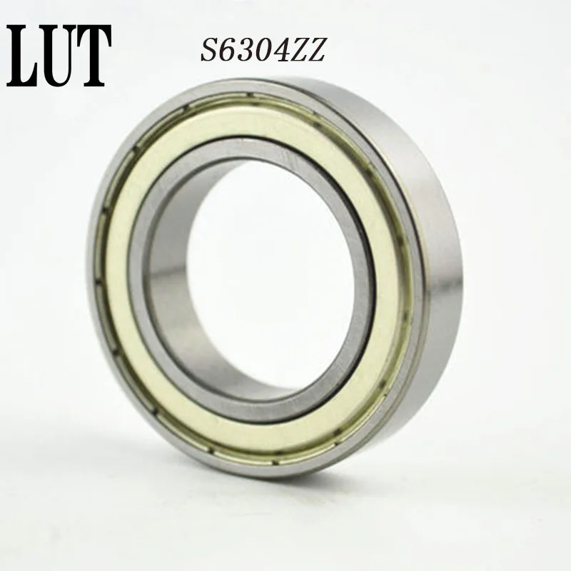 S6304 ZZ S6304ZZ 6304 подшипник из нержавеющей стали S6304-ZZ с глубоким желобом 20*52*15 мм
