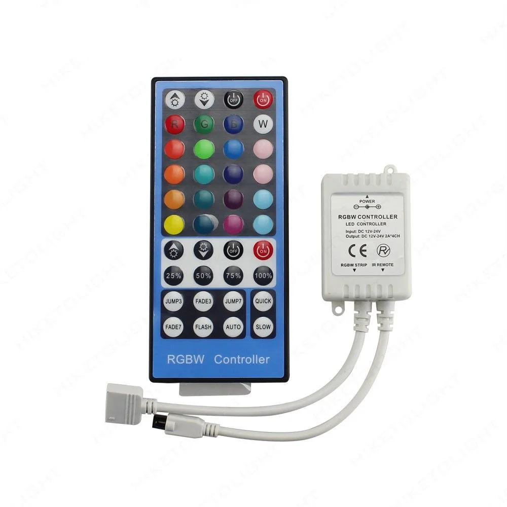 40Key RGBW ИК Управление Лер диммер DC12 24V удаленного для SMD 5050 светодиодный полоски RGBWW