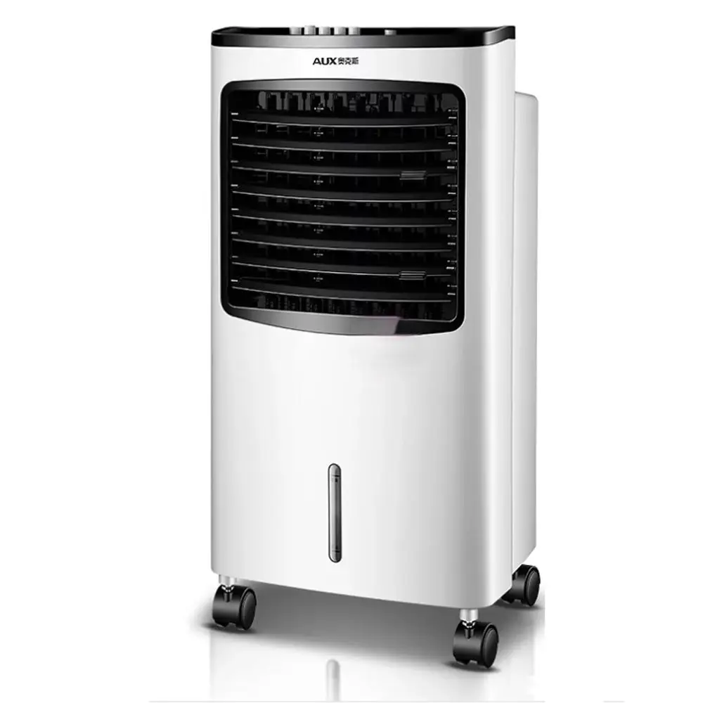 machanican control AC220-240V 50-60 Гц 75 Вт Power охладитель воздуха Электрический вентилятор с 8L Емкость резервуара для воды Air Вентилятор охлаждения Кондиционер вентилятор - Цвет: machanican control