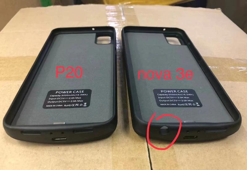 Чехол для внешнего зарядного устройства KQJYS 5000/6500 мАч для HUAWEI P20 P20 Pro Nova 3e power Bank чехол для резервного зарядного устройства
