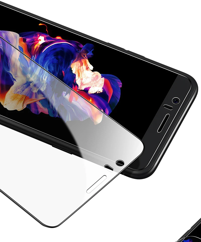 CAFELE закаленное стекло для OnePlus 5 HD прозрачное 2.5D закругленные края 9H Антибликовая Защита экрана для One plus 5 бесшовное покрытие