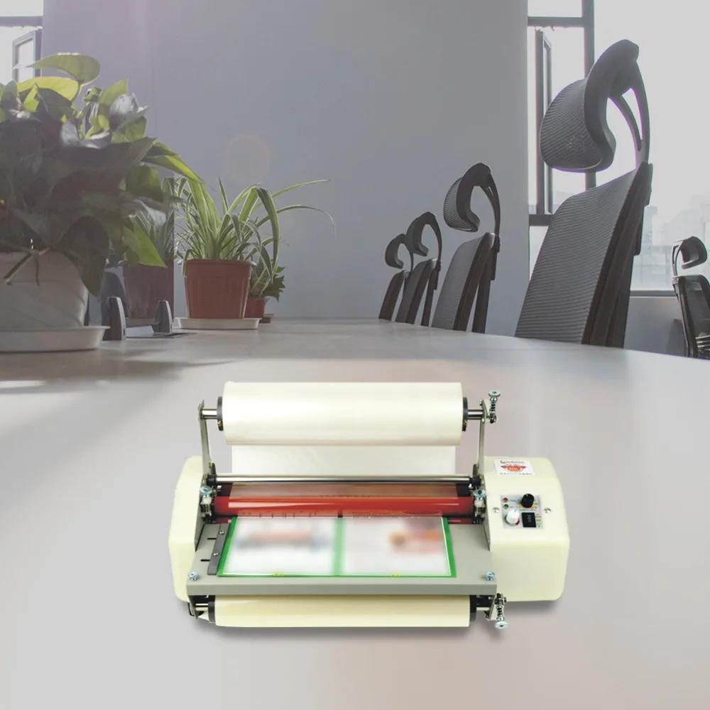 

A3/A4 Laminator Hot Cold Laminator Fast Speed Film For Laminating Photo File Single/Double Mode Packaging Plastic Plastifieuse