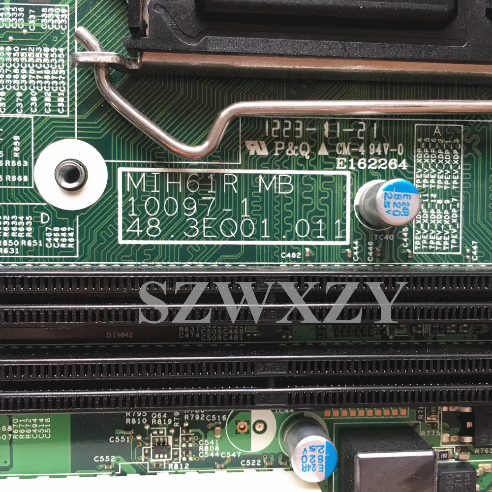 Материнская плата Reboto для настольных компьютеров DELL OPX 390MT Φ 0M5DCD M5DCD MIH61R MB 10097 1