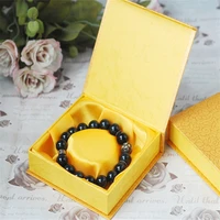 new design high quality 12pcslot 10 410 13cm yellow paper jewelry bracelets packagingdisplay box magnet bracelet box