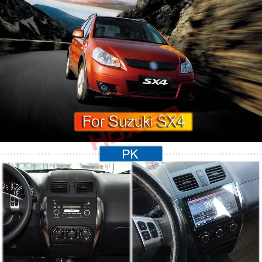2 + 32 Android автомобильное радио для Suzuki SX4 2006 2013 1024*600 четырехъядерный wifi Bluetooth Видео