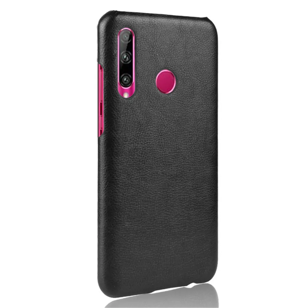 Для Huawei Honor 20 Lite чехол Роскошный Личи Striae PU кожаный жесткий для HRY-LX1T чехлы