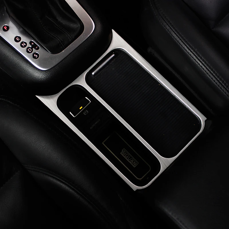 Atreus 1 шт. наклейки на панель стакана для воды из нержавеющей стали Volkswagen VW Tiguan 2010
