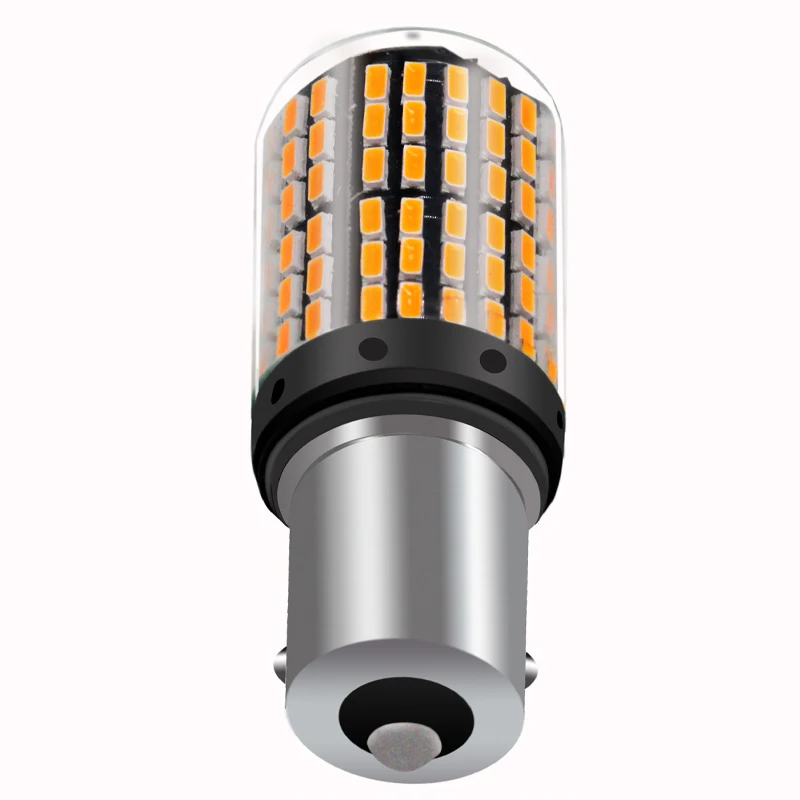 SUNKIA 2 шт./лот Светодиодные Автомобильные фары 1156 3030-144SMD BA15S 22 Вт клиновидные