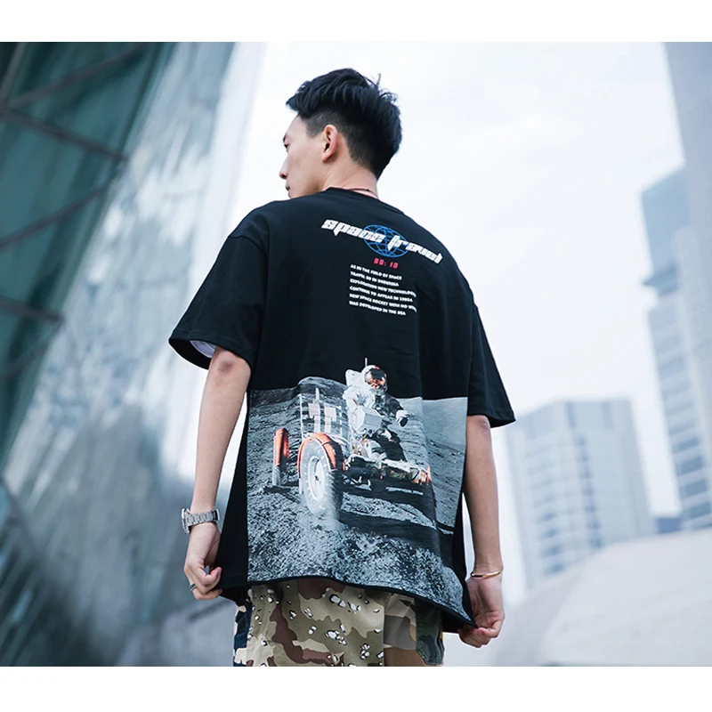 HFNF Мужская футболка повседневные футболки уличная 2019 хип хоп Harajuku стиль короткий