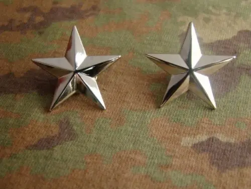 Военная пара Второй мировой войны армия США одна звезда бригадный главный звание