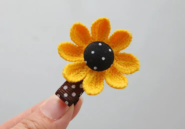 Аксессуары для груминга домашних животных кошек собак бантов подсолнухов цветов