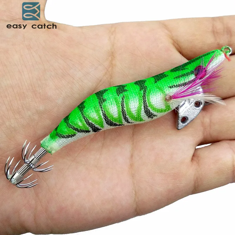 Easy Catch 5 шт. жесткие пластиковые приманки для осьминога кальмара искусственная