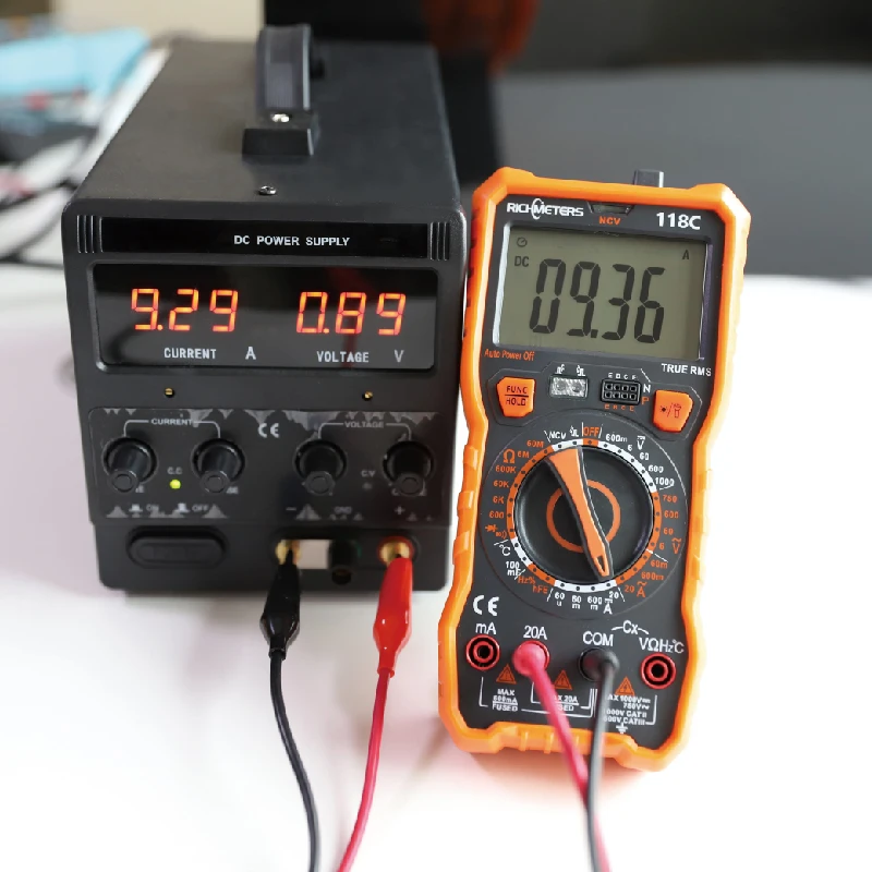 Цифровой мультиметр RICHMETERS 118C 20 А 6000 отсчетов Бесконтактный индикатор напряжения