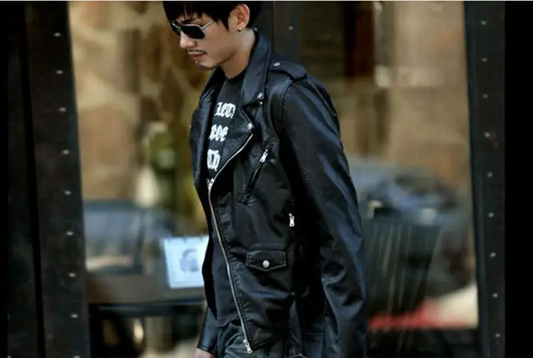 Обувь в стиле панк мужские футболки большого размера с косым отворотом и молнией