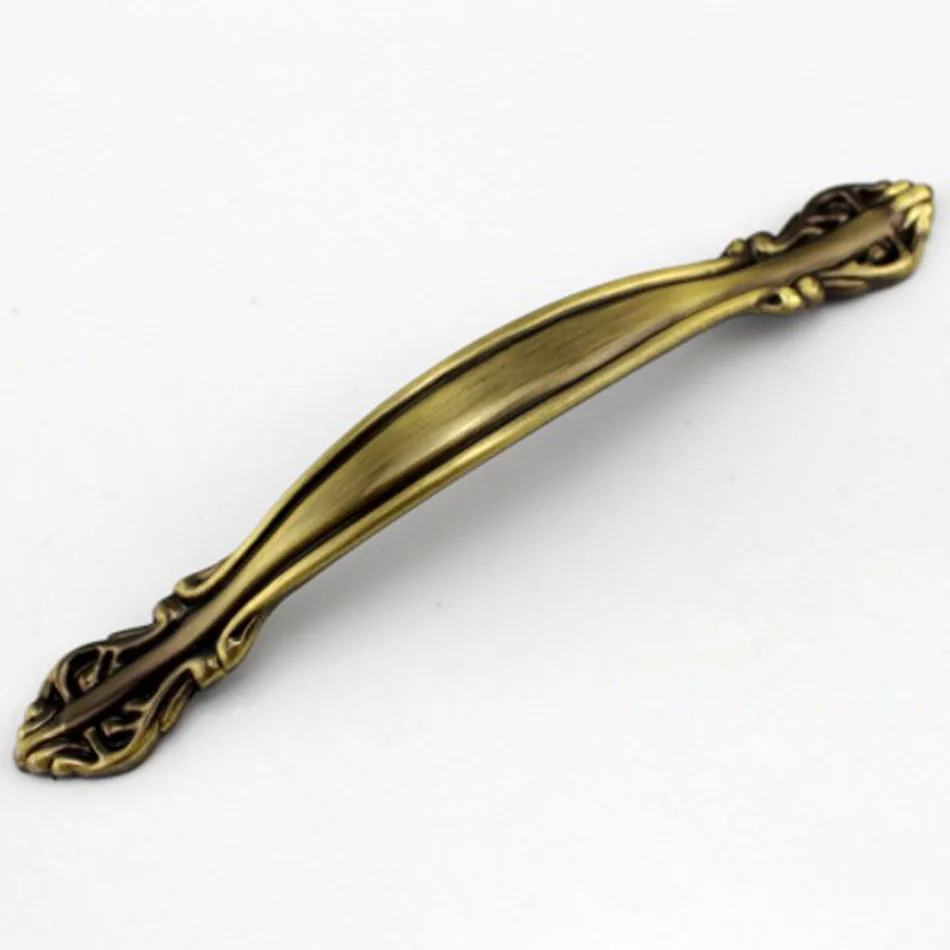 64 мм античная бронза цинковый сплав ручки шкафа Кухня Винтаж декоративные Мебель