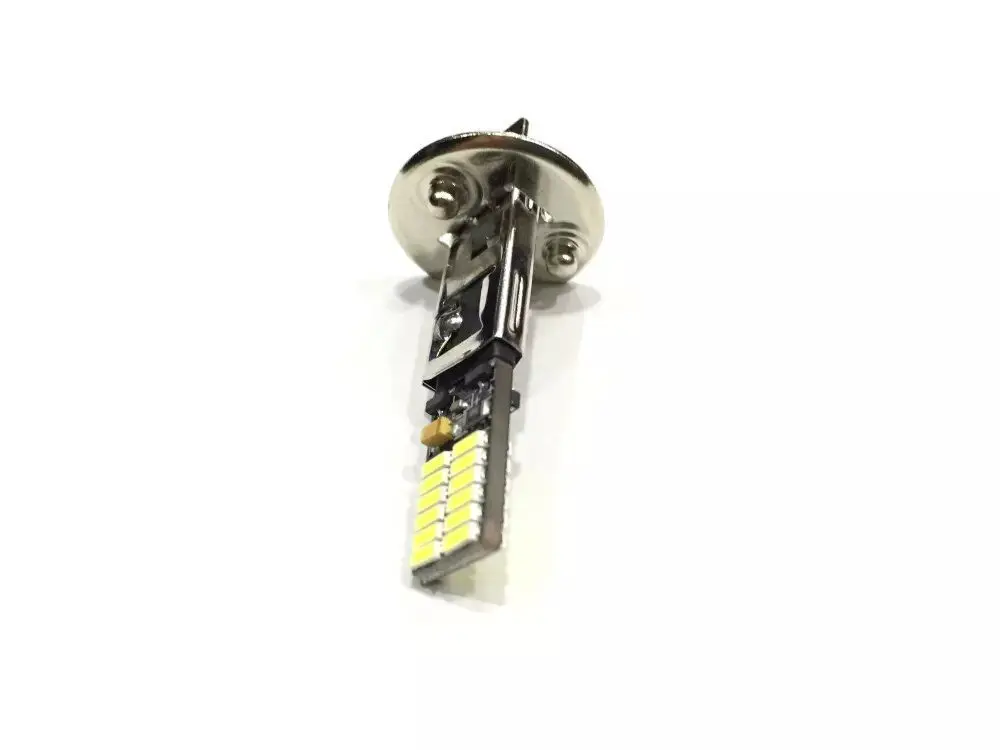 2 шт. H1 H3 4014 24 SMD светодиодный Canbus Error Free Противотуманные фары Дневные Фары