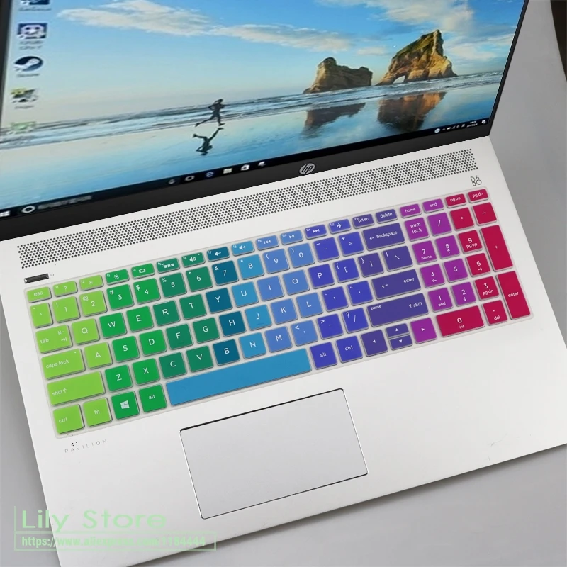 15-дюймовая Защитная крышка для клавиатуры ноутбука Hp Envy X360 15 15t 2-в-1 6 '✕-cp0013nr