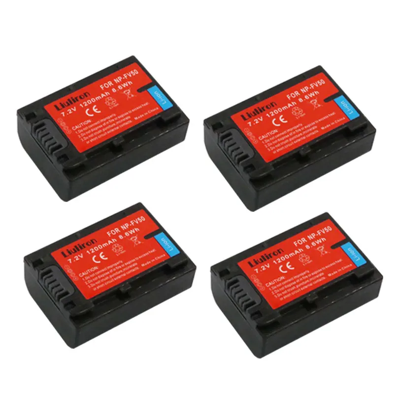 NP-FV50 NP FV50 Камера Батарея для SONY HDR CX390 290E PJ510 820E 790E 660E XR260 CX700E PJ50E 30E SR68 CX180E VG10E |