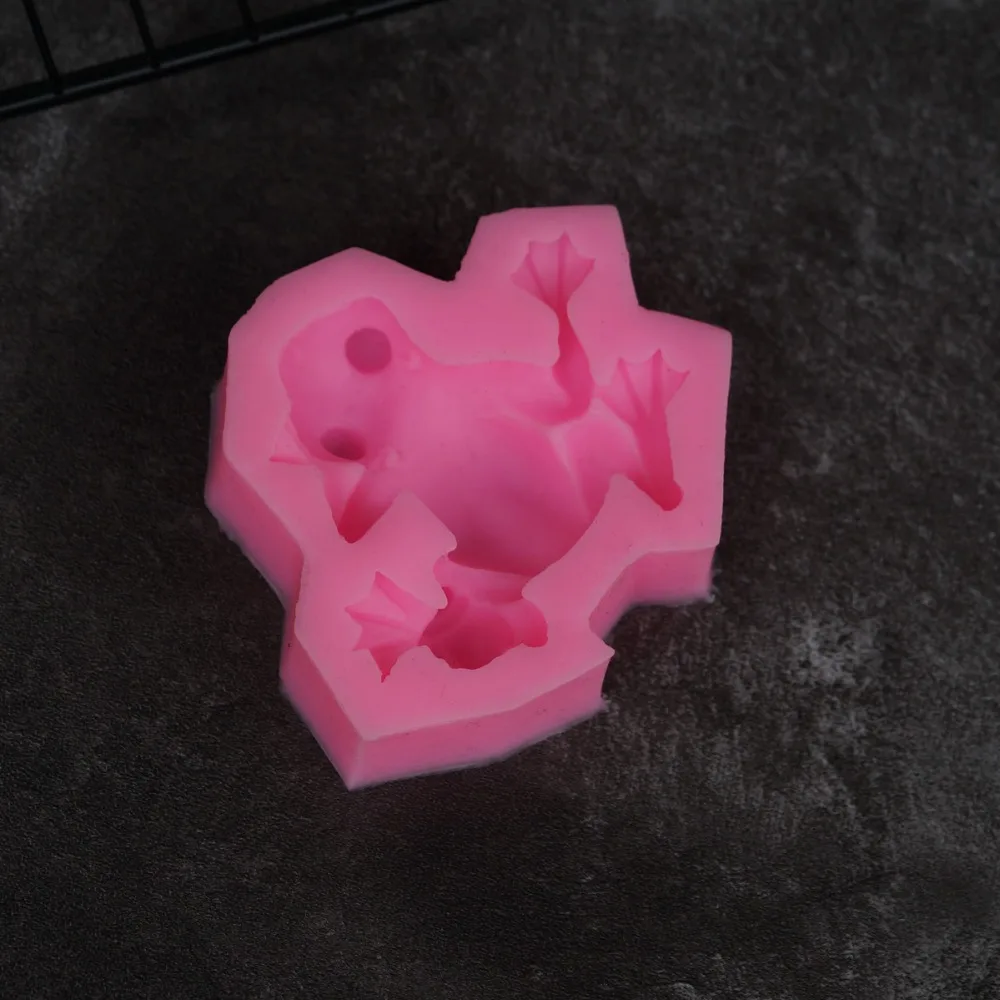 Силиконовая форма в форме лягушки 3D вставки искусственные формы для шоколадной