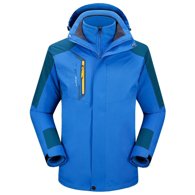 Бесплатная доставка зимняя новая модная мужская водонепроницаемая куртка +