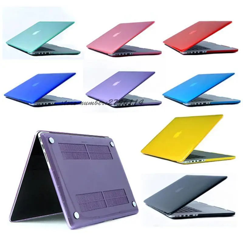 Новый жесткий матовый чехол с кристаллами для MacBook Air 11 air 13 дюймов A1466 A1932 Pro 15 Retina
