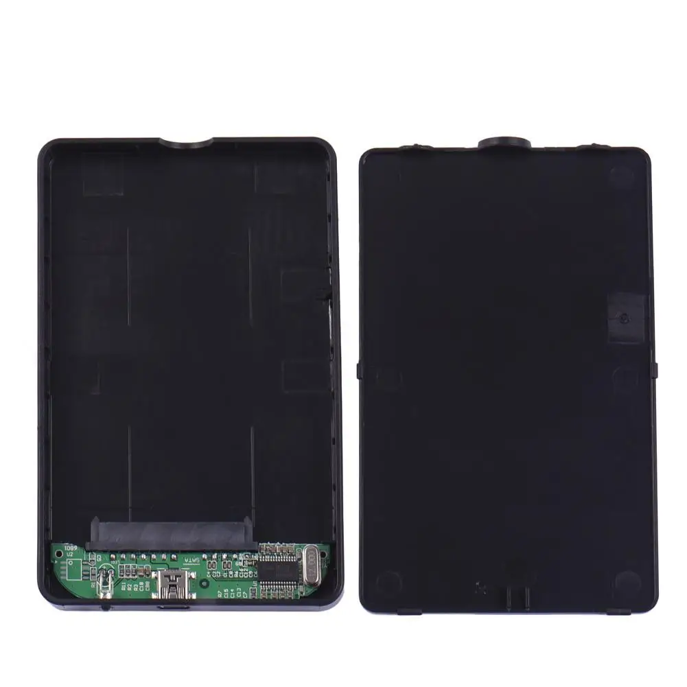 USB 2,0 HDD чехол жесткий диск 2,5 дюймов коробка SATA 2 ТБ внешний корпус для жесткого диска мобильный жесткий диск HDD Корпус док-станция для Caddy для ноутбука