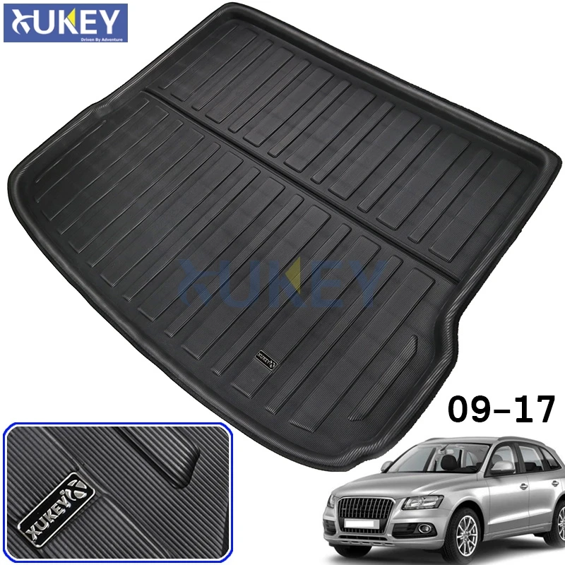 Для AUDI Q5 SQ5 2008 2017 задний багажник поднос загрузки коврик грузовой лайнер 2009 2010 2011