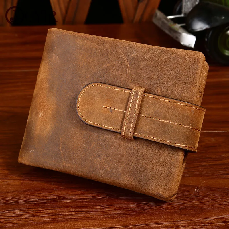 JOYIR мужские кошельки из натуральной кожи фирменный дизайн кожаные клатч кошелек