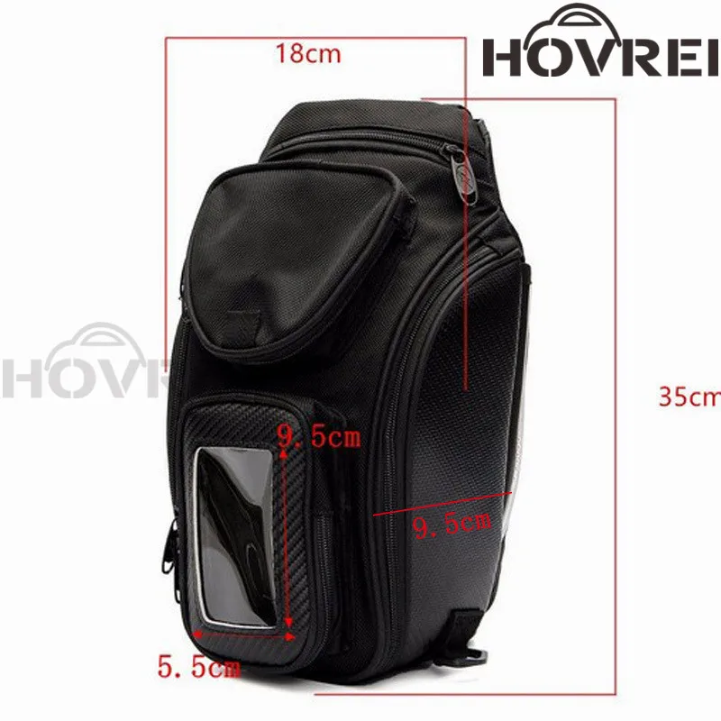 black new Motorcycle tank bag motorbike oil fuel Magnetic Oil Fuel Tank Bike saddle motorcycle | Автомобили и мотоциклы