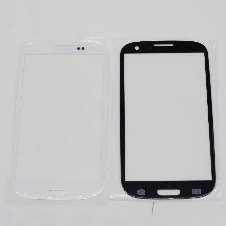 Цвет: черный синий белый внешнее стекло для Samsung Galaxy S3 i9300 9300i сенсорный ЖК-экран