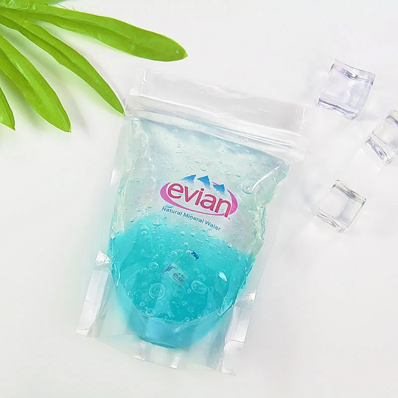 Контейнер для слайма сделай сам 20 шт./лот сумка-держатель на молнии пустая