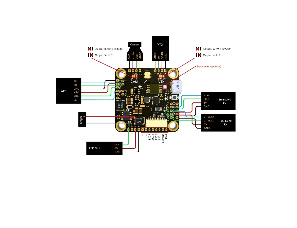T-MOTOR F7 Контроллер полета HD версия