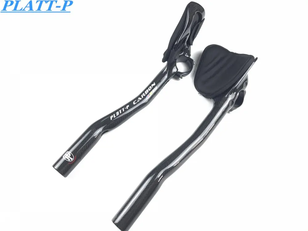 

2017 fast ship PLATT-P cycling full carbon Rest handlebar TT style road bike carbon Handlebar trial carbon bicycle Handlebar