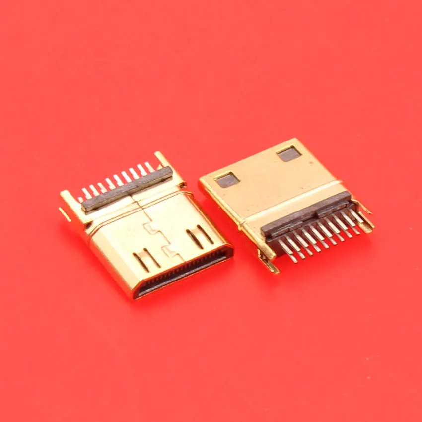 Cltgxdd позолоченный 19-контактный штекер типа C HDMI разъем тип шины Замена для ремонта