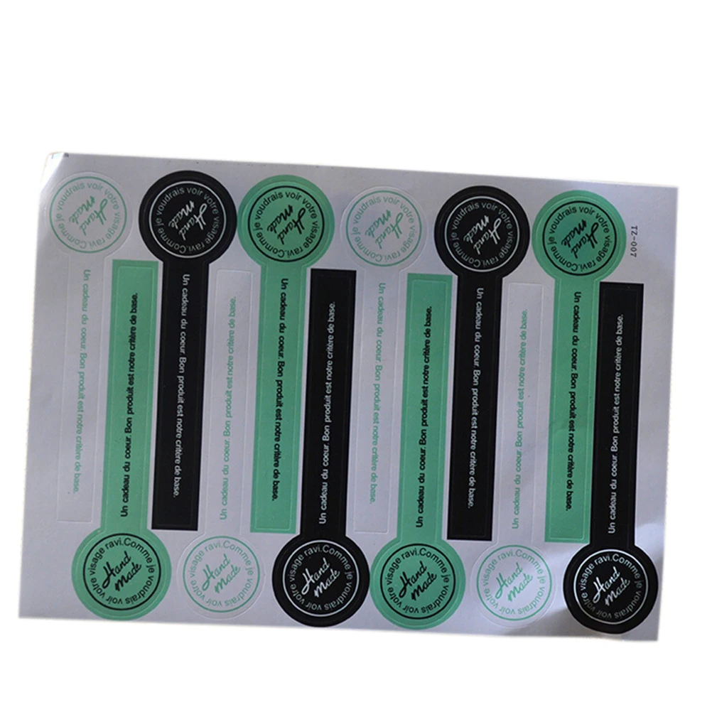 Лидер продаж многофункциональная упаковочная этикетка сделай сам 24 шт./лот