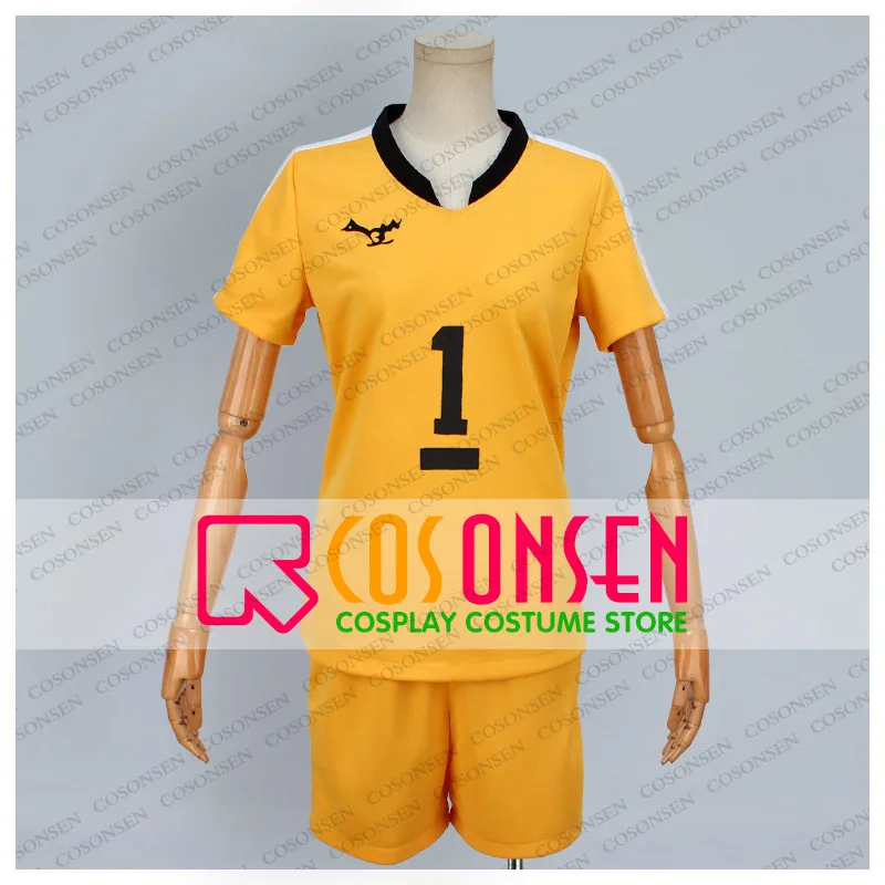 COSPLAYONSEN Haikyuu! Костюм для косплея Johzenji High Captain Yuuji Terushima Трикотажный костюм все