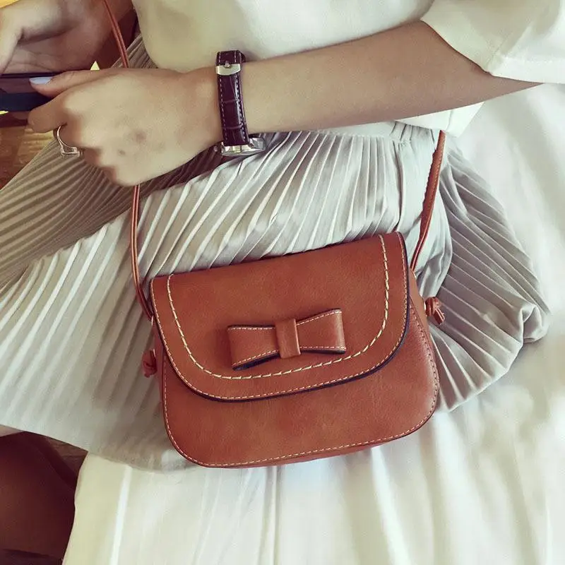 Yfashion Women Summer Bowknot Mini Square Bag Mobile Phone Single Shoulder Slant | Багаж и сумки