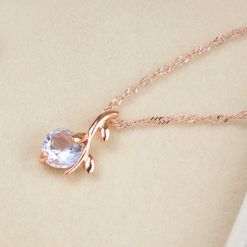 Комплект из колье и серёг с австрийским кристаллом|jewelry sets for women|bridal jewelry setsjewelry |