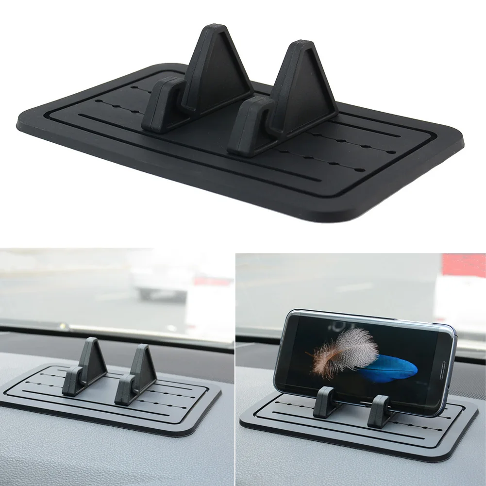 Silicone Phone Holder Car Mat For Smartphones/ GPS Devices Dashboard Anti-slip Pad | Мобильные телефоны и аксессуары
