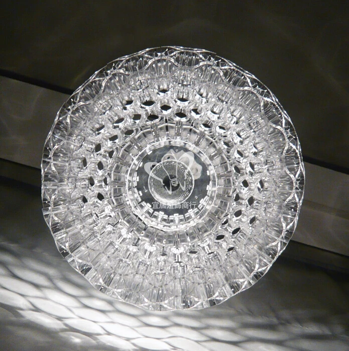 Итальянская дизайнерская столовая акриловая Подвесная лампа 35/50 см современная