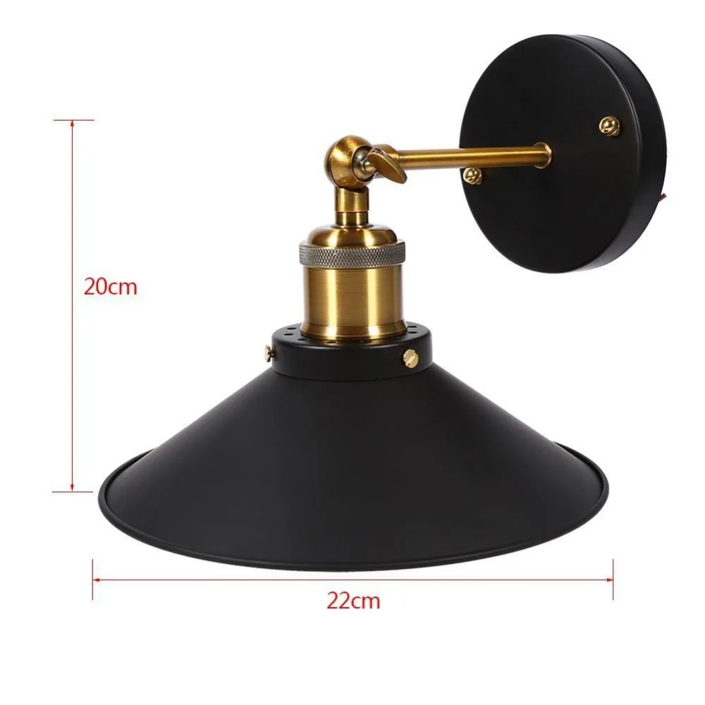 1 шт. настенный светильник в стиле ретро | Лампы и освещение