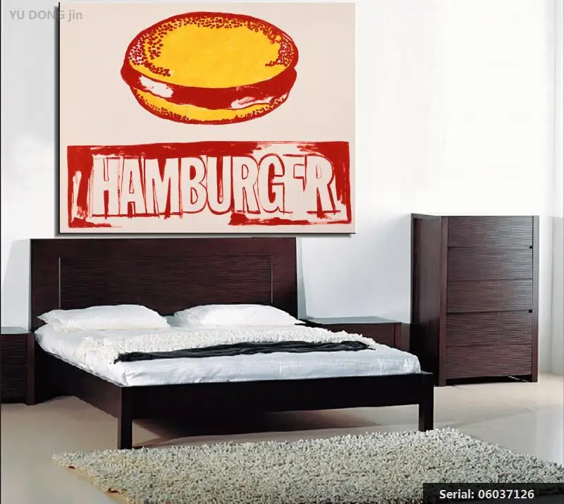 Абстрактная живопись маслом yu dong jin Andy Warhol художественный распылитель без рамы
