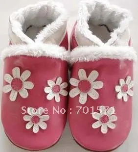 

Hot sell Guaranteed 100% soft soled Genuine Leather baby shoes