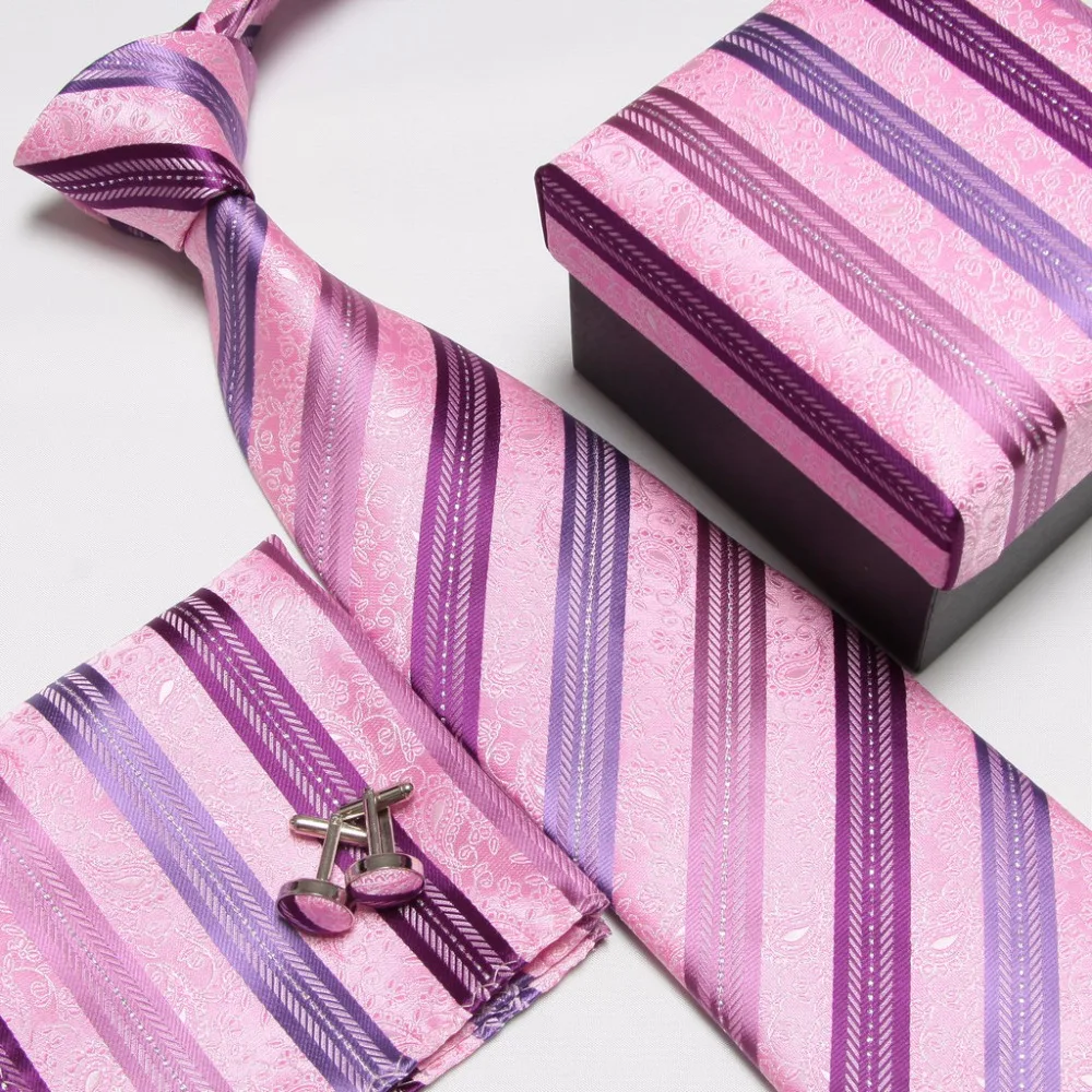 

neck tie set neckties cufflinks hanky high quality ties sets tower cuff links Pocket square snot-rag Handkerchiefs